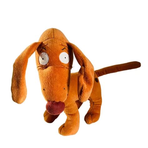 RUGRATS SPIKE DOG Plush Soft Toy 2001 Puppy Orange Doggy Gosh ...