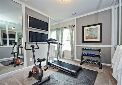 15 Small-Space Home Gym Ideas - Compact Workout Rooms