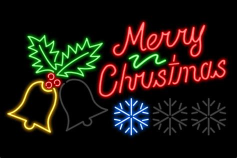 Merry Christmas Neon Gif Pictures, Photos, and Images for Facebook ...