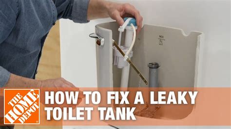 How to Fix a Leaky Toilet | How to Stop a Running Toilet Tank | The Home... | Leaky toilet ...