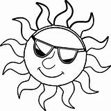 Cool Sun Coloring Page  Free Printable Pages For Kids sketch template