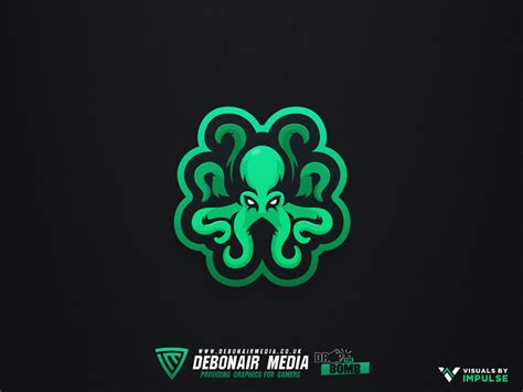 Octopus Mascot Logo by Debonair Media on Dribbble