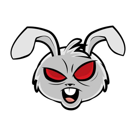 Evil rabbit head icon #AD , #ad, #Paid, #rabbit, #head, #icon, #Evil ...