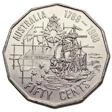 Australian Coins :: Australian Decimal Coins 1966 - 2024 :: 1988 Fifty ...