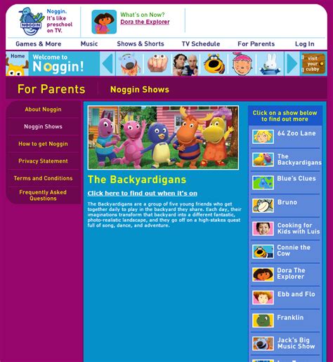 Noggin.com | The Backyardigans Wiki | FANDOM powered by Wikia