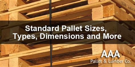 Standard Pallet Sizes, Dimensions, Height And Weight, 47% OFF