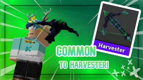 I Went Common to HARVESTER! | MM2 Trading Montage! - YouTube