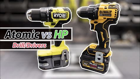 Ryobi HP vs Dewalt Atomic - YouTube