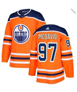 Connor McDavid Edmonton Oilers Jersey, Connor McDavid Adidas Authentic, Breakaway Jersey