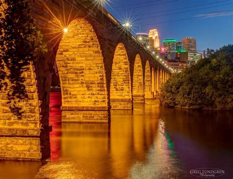 underside of Stone Arch Bridge, Mpls | Arch bridge, St paul minnesota ...