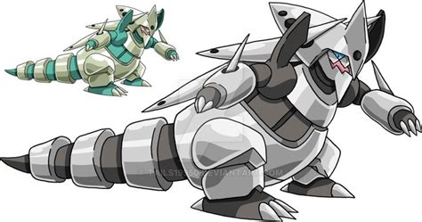 306 - Mega Aggron by Tails19950 on DeviantArt | Pokemon, Art, Deviantart