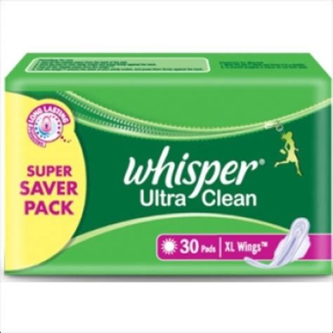 Whisper Ultra Clean XL Wings Sanitary Pad | Buy Women Hygiene products ...