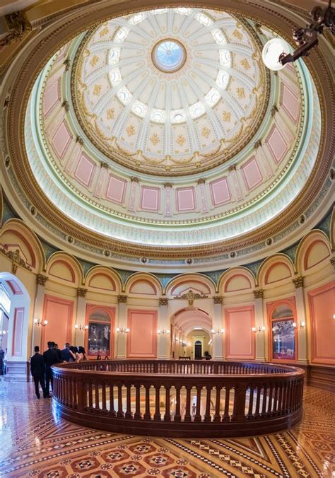 Sacramento Capitol Building Rotunda Editorial Image - Image of historical, landmark: 96717670