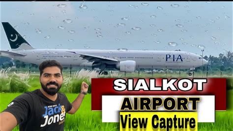 Sialkot Airport inside View | Romantic Weather Early Morning | Shair Ali Vlogs - YouTube