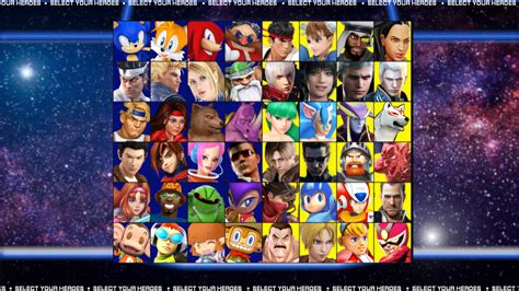 Sega VS Capcom Roster Idea by MrYoshi1996 on DeviantArt