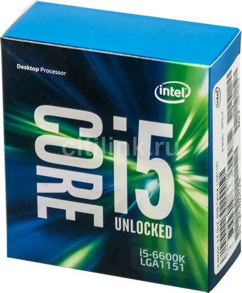 Купить Процессор INTEL Core i5 6600K, BOX (без кулера) в интернет ...