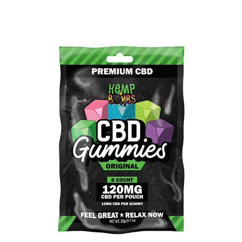 8-Count CBD Gummies Original | Hemp Bombs