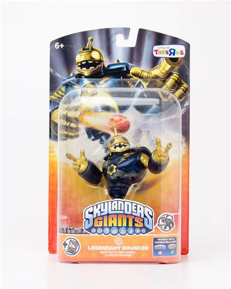 Skylanders Giants: (Toys R Us Exclusive) Legendary Bouncer | Skylanders, Toy store, Toys r us