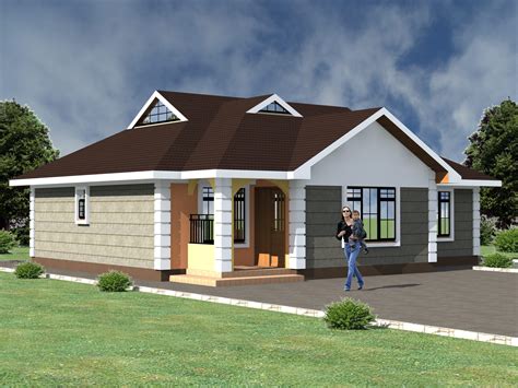 4 bedroom bungalow house plans kenya |HPD Consult