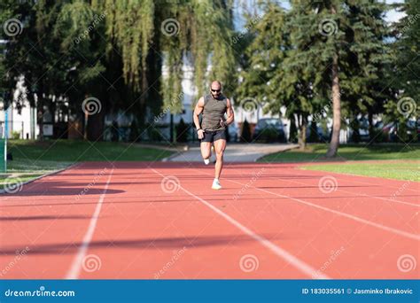 Man Run Training Outdoors stock image. Image of running - 183035561