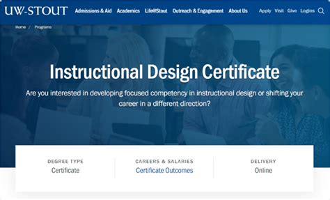 18 Best Instructional Design Certificate Programs in 2024