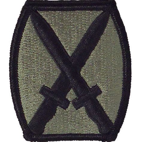 10th Mountain Division ACU Patch | USAMM