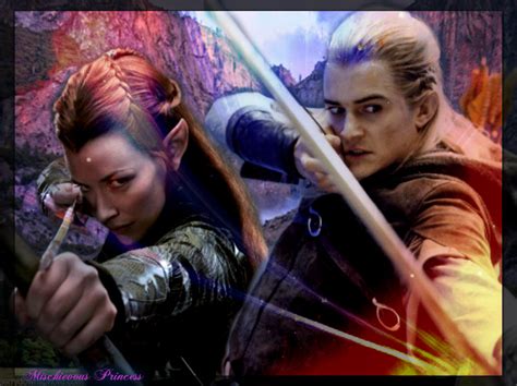 Tauriel and Legolas by Mischievous-Princess on DeviantArt