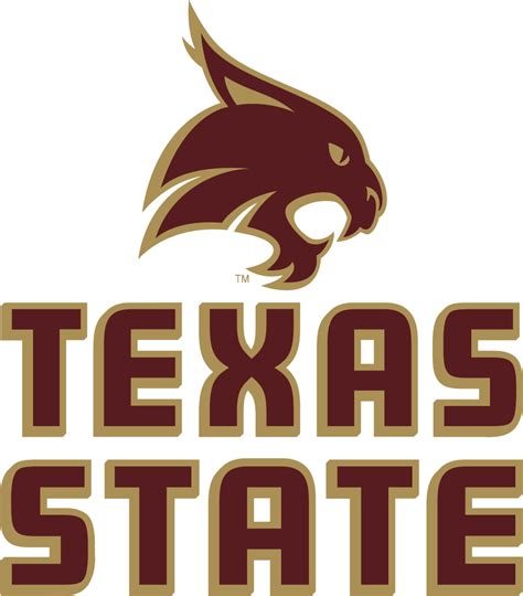 Texas State Bobcats Primary Logo | Texas state bobcats, Texas state, Texas state university