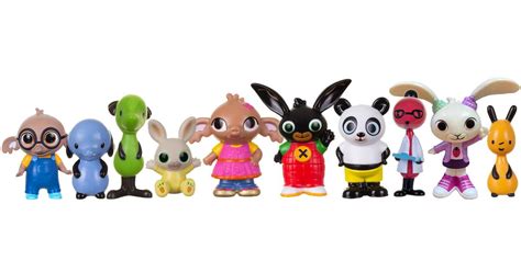 New Bing and Friends Figurine Set with 10 Characters! | Bing Bunny