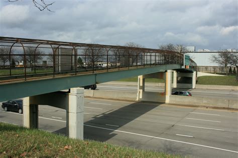 Civil Engineering Photos: #89 Pedestrian Bridge over Interstate