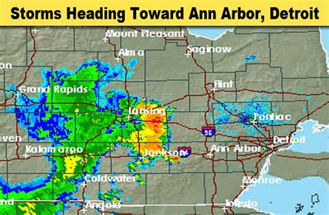 Continuous severe weather coverage: Severe storms heading toward Ann ...