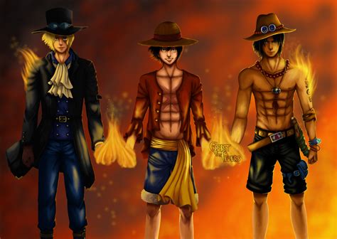 Luffy Ace Sabo Wallpaper