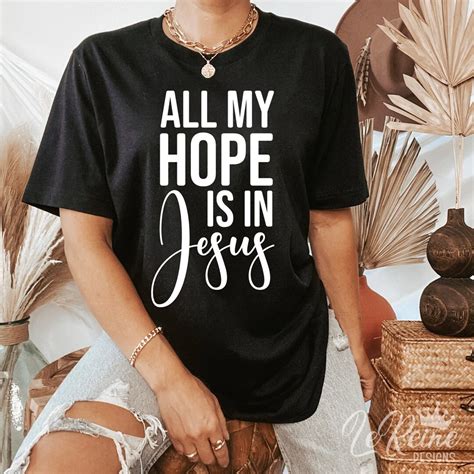 All My Hope is in Jesus SVG Scripture Svg Jesus Love SVG - Etsy