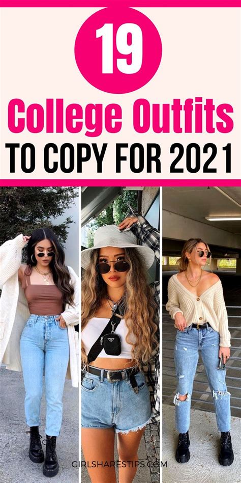 19+ Trendy College Outfits 2021 | Casual College Outfits | Outfit Inspo ...