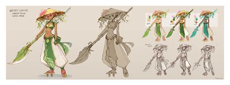 ArtStation - Character Concept: Female, Nature elemental