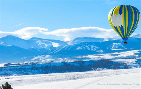 Colorado Hot Air Balloon Rides Spring Break Vacation 2019