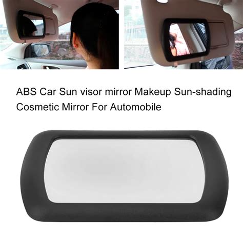 New Car Sun Visor Mirror Makeup Sun shading Cosmetic Mirror ABS For ...