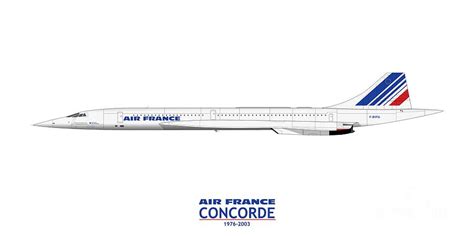 Air France Concorde Digital Art by Steve H Clark Photography