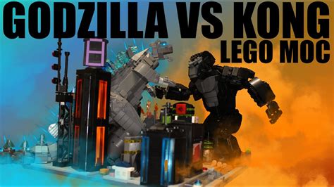 I made a LEGO Godzilla VS Kong MOC... - YouTube