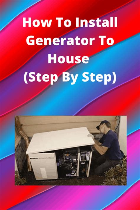 How To Install Generator To House (Step By Step) - Generators Zone