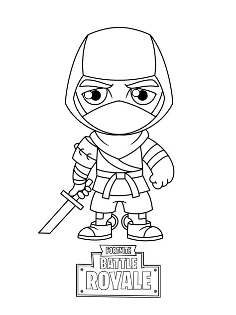 Fortnite (Video Games) – Free Printable Coloring Pages