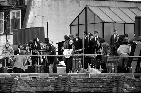 The Beatles rooftop concert at the heart of ‘Get Back’ documentary ...