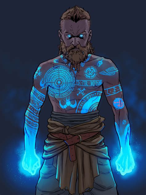 Baldur #FanArt - Brown Bag Labs | Kratos god of war, Norse gods, Vikings fanart