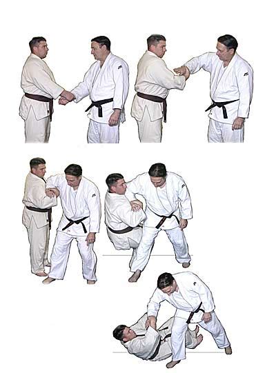 FightingArts.com - Take Down Technique From A Wrist Grab