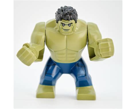 LEGO Set fig-005571 Hulk (Big Fig), Black Hair, Dark Blue Pants ...