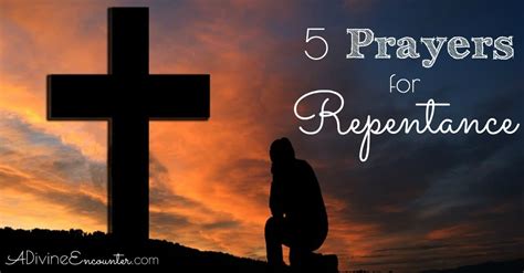 5 Prayers of Repentance from a Humble Heart