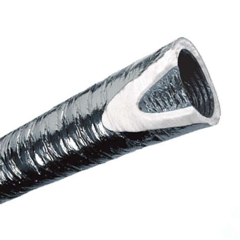 Ø 6″ / 150mm x 6m Insulated Flexible Ducting – R0.6 Thermal & Fire Rated – Silver Aluminium Foil ...