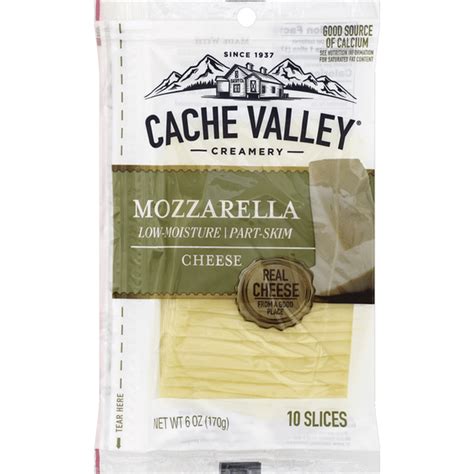 Cache Valley Cheese, Low-Moisture Part-Skim Mozzarella (10 each) - Instacart