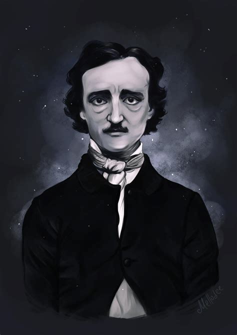 Edgar Allan Poe by Mellodee on DeviantArt