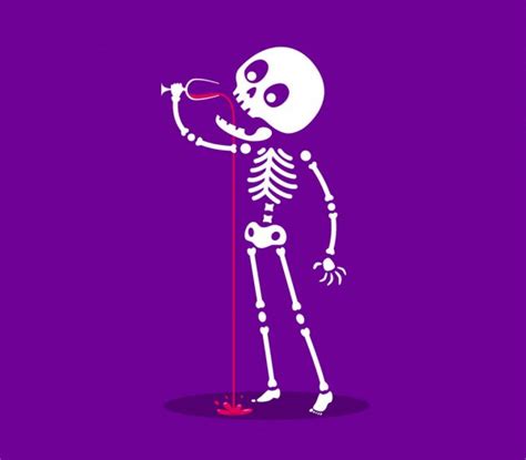 Colorful Dancing Skeletons — Stock Vector © Mictoon #11802225